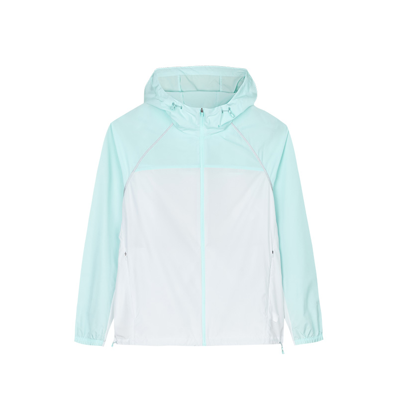 

ANTA SUPERSTORE Ветровка женская ветронепроницаемая и дышащая, Sand Grain Gray/Refreshing Blue