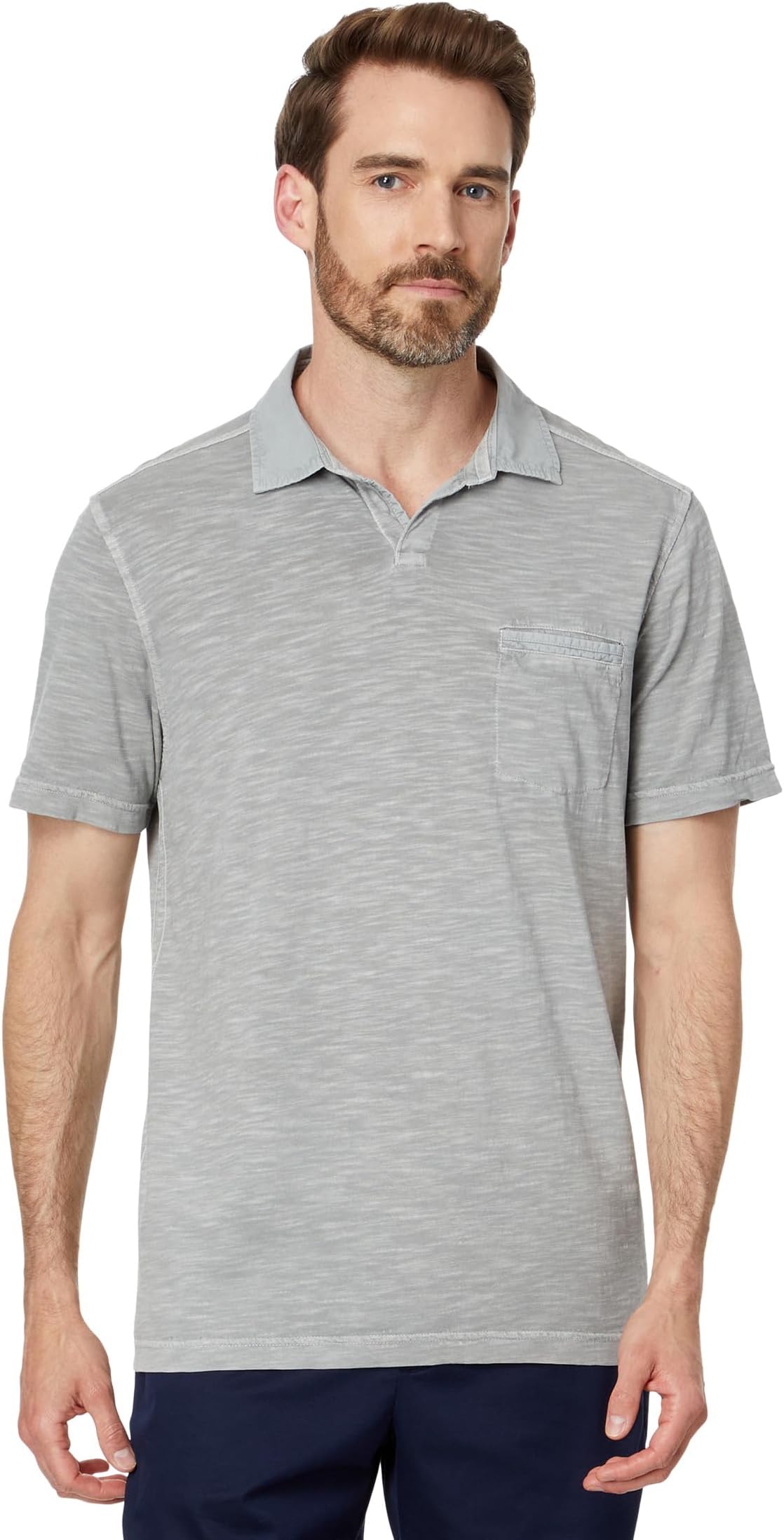 

Футболка Tommy Bahama Beach Fade Johnny Collar Polo, цвет Ultimate Gray