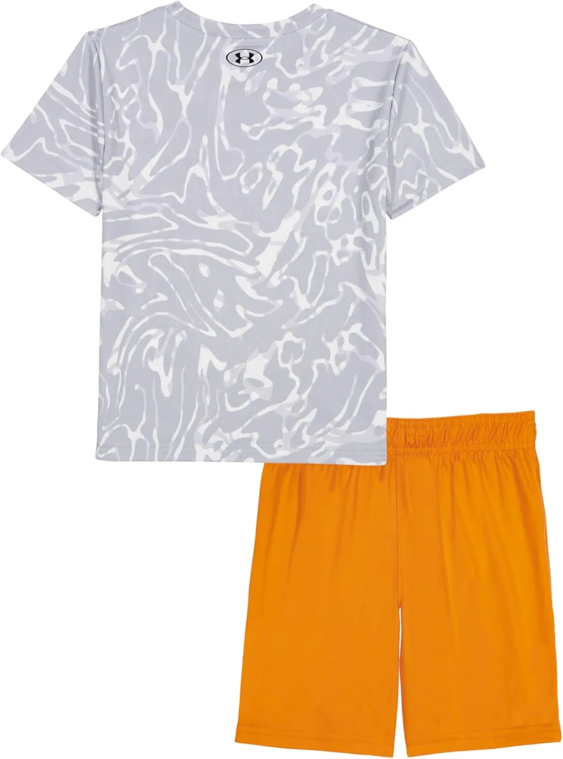 Детский спортивный комплект из футболки и шорт Under Armour, White Tech Print — фото 2