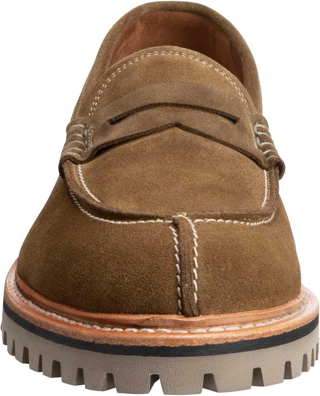 Мужские лоферы Allen Edmonds Freeport с пенни, зеленый — фото 2