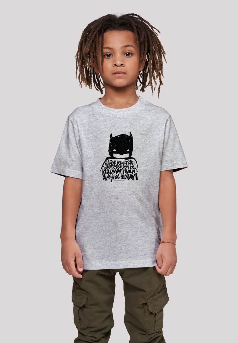 

Футболка F4NT4STIC "DC Comics Batman Always Be Yourself", принт, серый