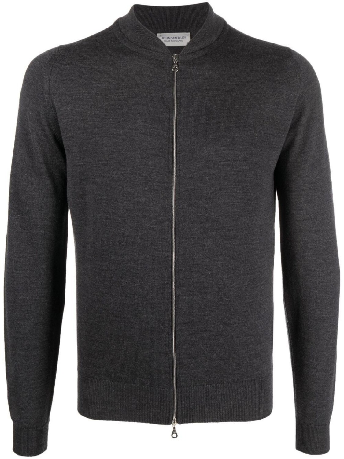 

John Smedley кардиган на молнии, серый