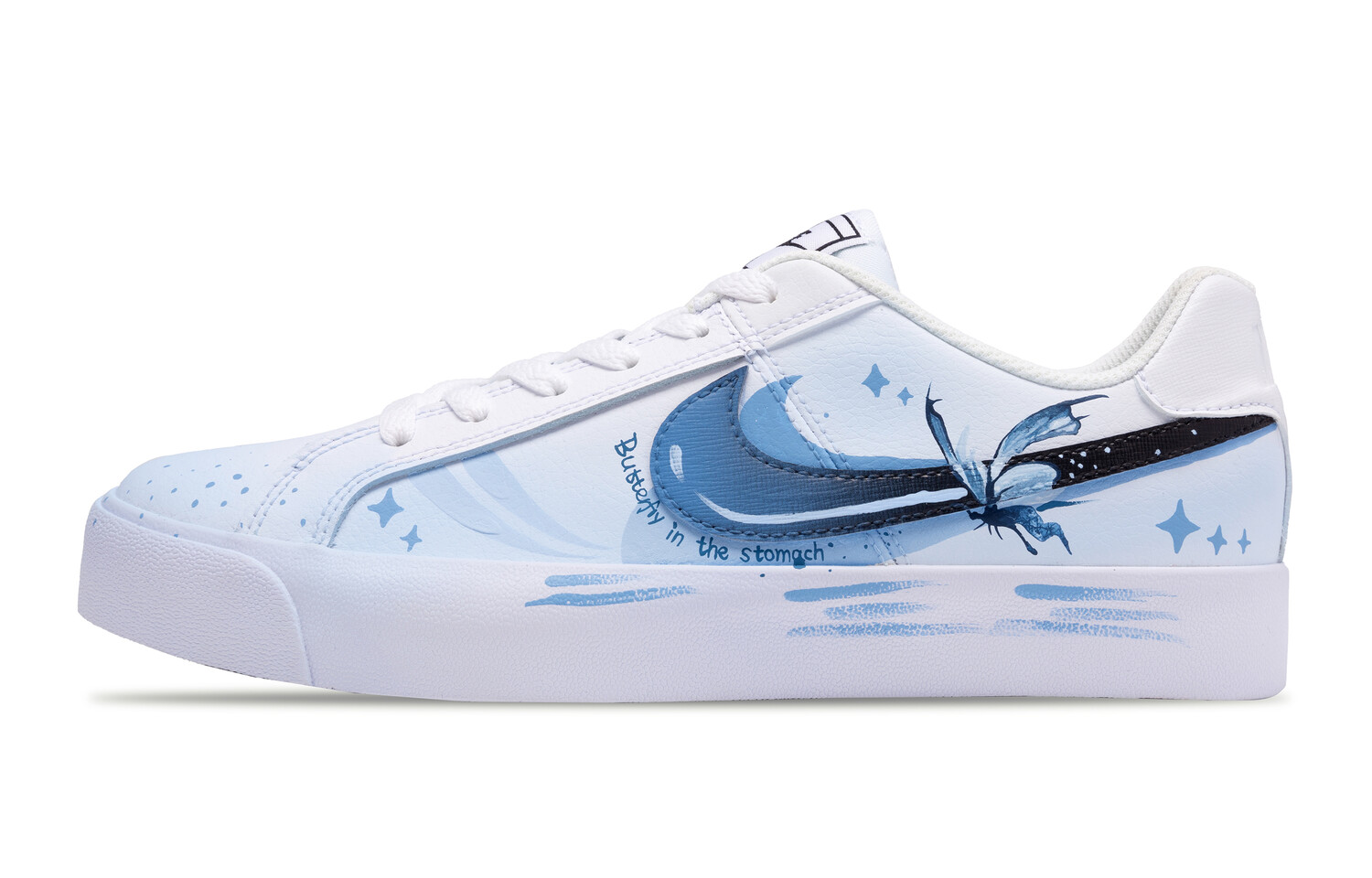 

Кроссовки для скейтбординга Court Royale, унисекс, низкие, синий Nike