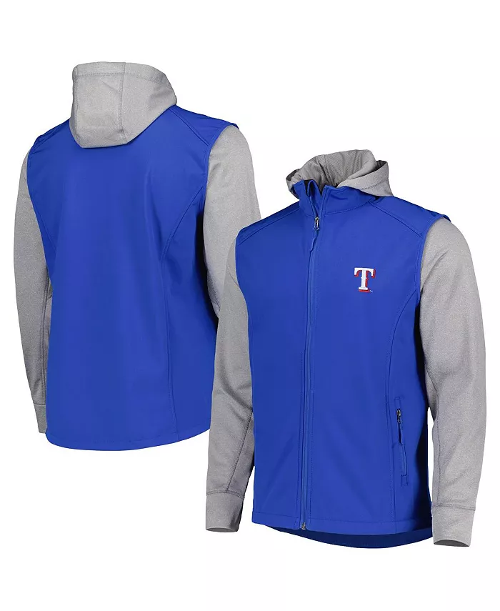 

Мужская куртка Texas Rangers Alpha на молнии, цвет Royal, Heather Gray Dunbrooke