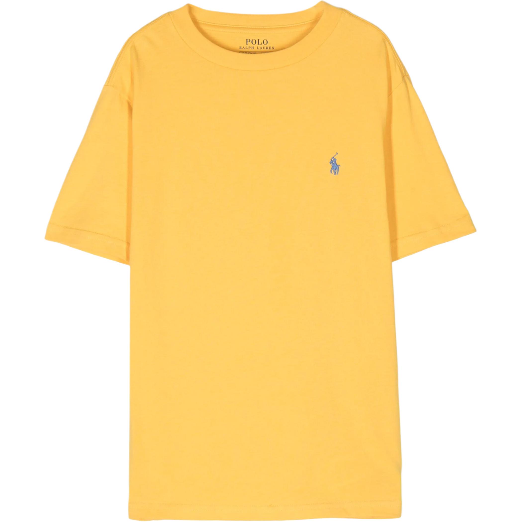 Polo Ralph Lauren Футболка желтая детская — фото 3