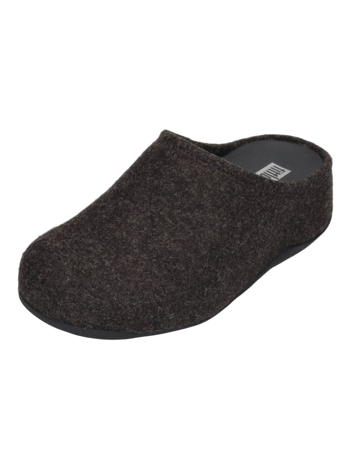 

Сабо fitflop Hausschuhe SHUV CUSHY FELT CLOG, черный