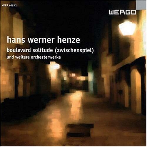 

CD диск Henze / Tainton / Perl / Ruzicka / Ndr So: Boulevard Solitude: Orchestral Interlude