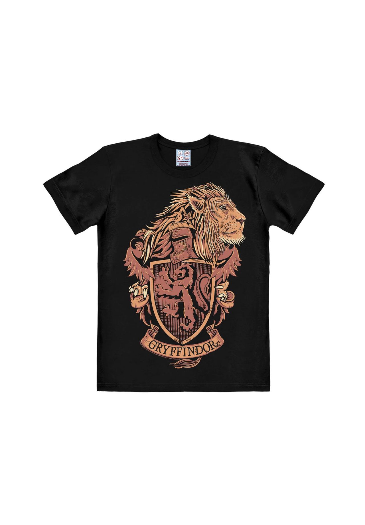 

Футболка Easyfit Гарри Поттер - Гриффиндорский лев LOGOSHIRT, черный