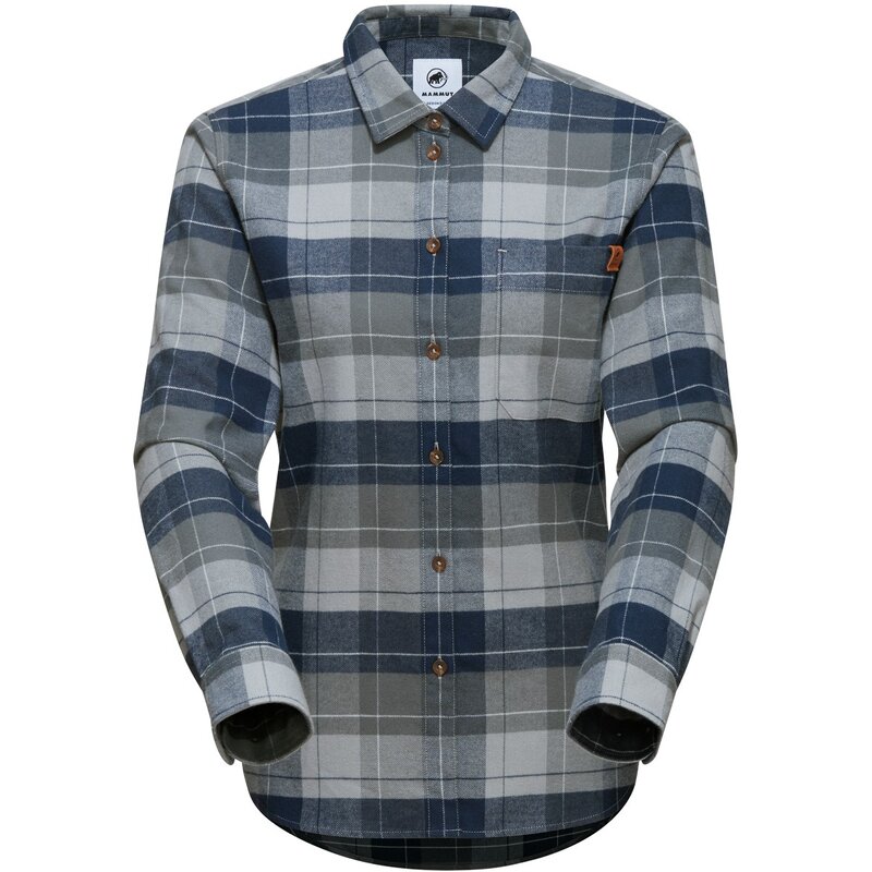 

Рубашка троват с длинными рукавами женская Mammut, синий