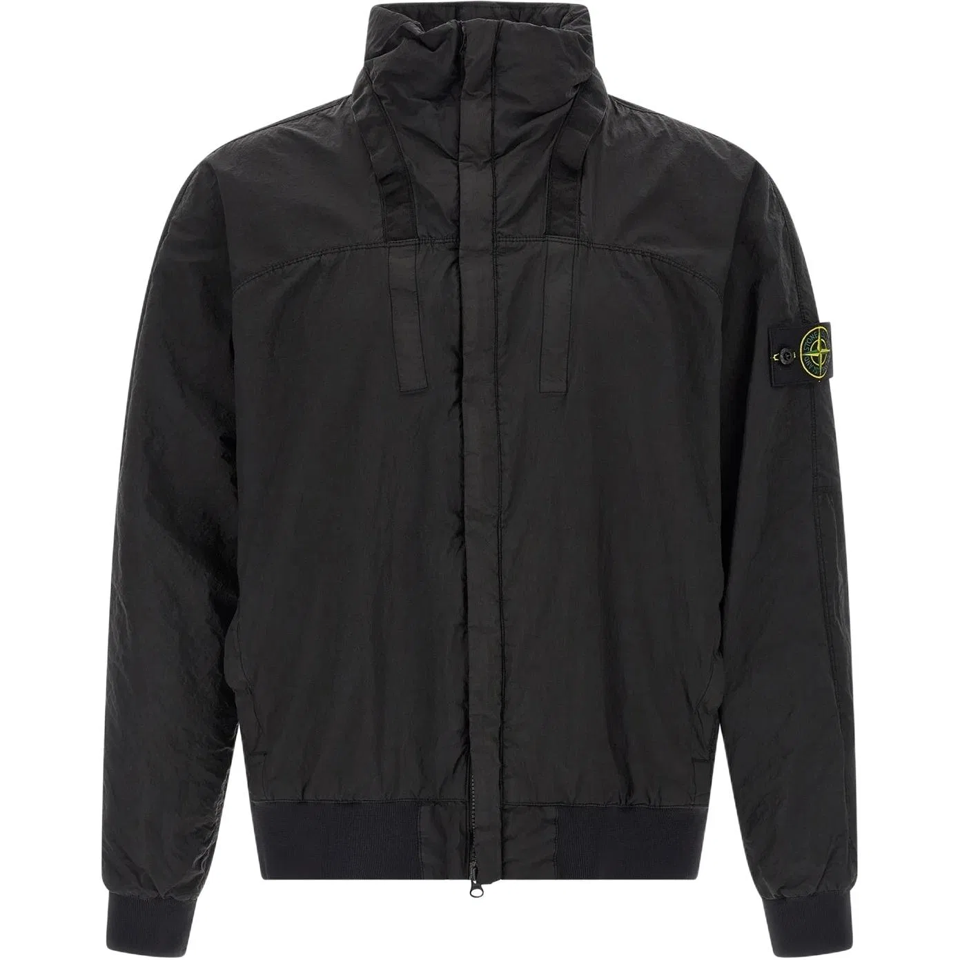 Куртка-бомбер с патчем логотипа STONE ISLAND, Black