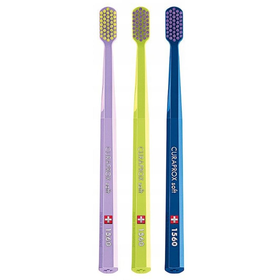 

3x ручная зубная щетка curaprox cs 1560 soft