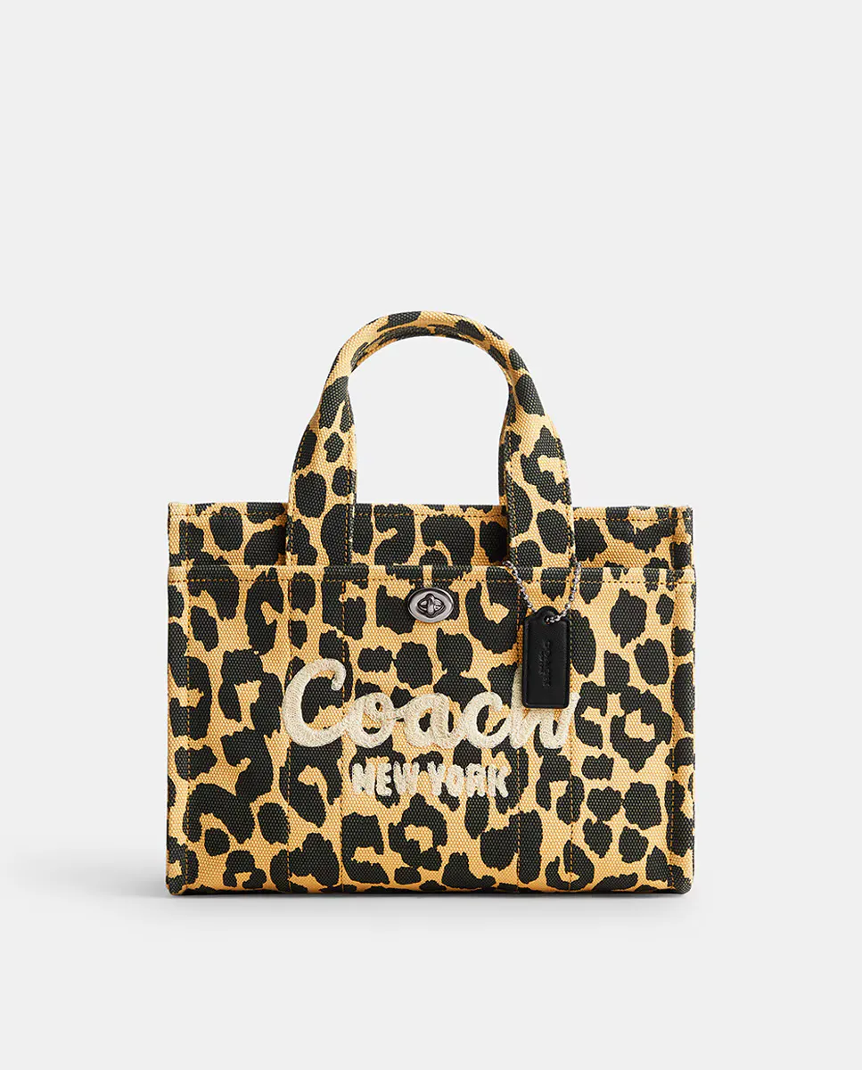 

Сумка-тоут Cargo Tote 26 из хлопка с застежкой-молнией Coach, мультиколор