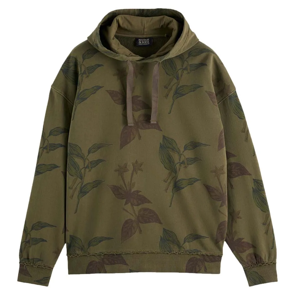 

Худи Scotch & Soda 179902 Loose Fit, зеленый