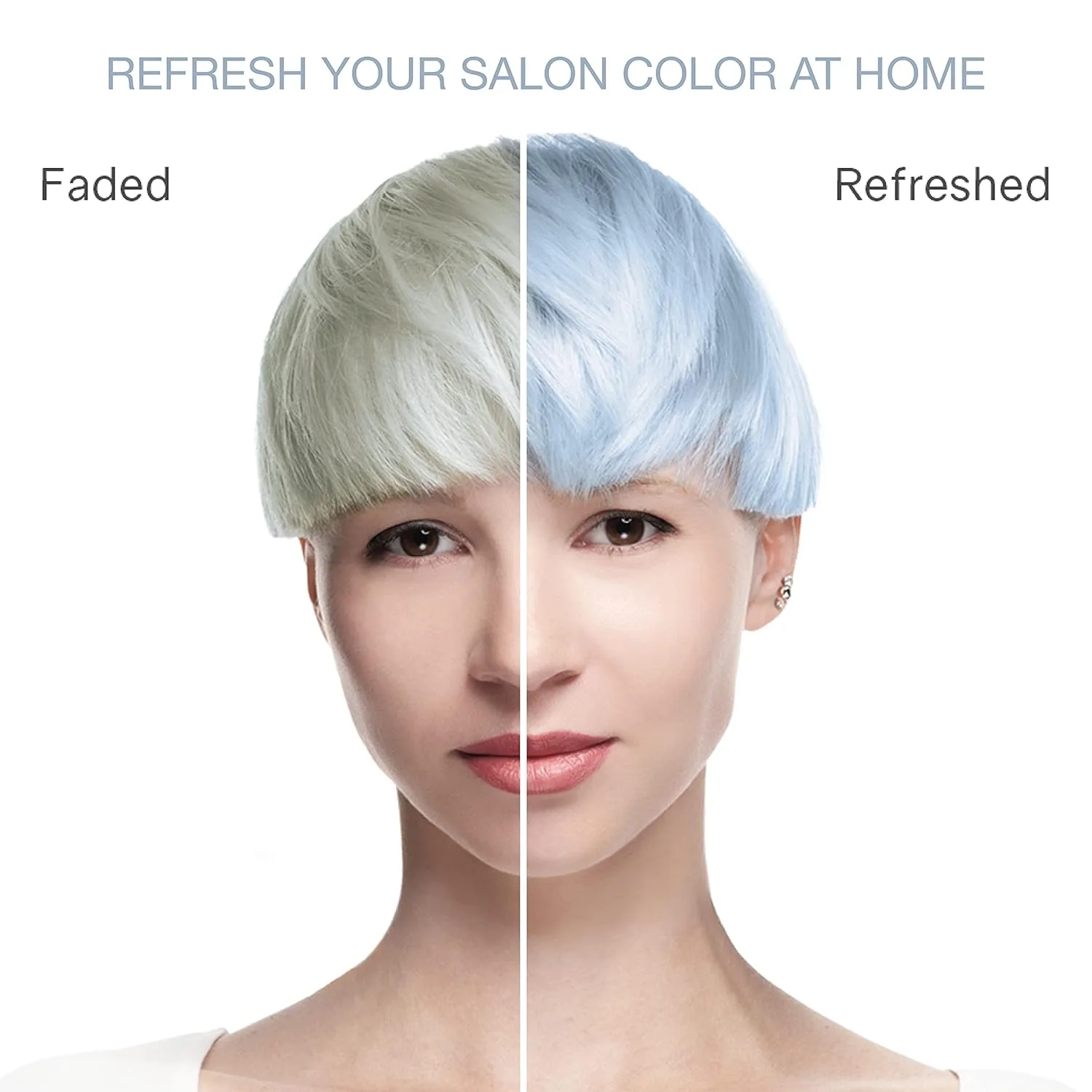 Шампунь Celeb Luxury Colorwash Color Depositing Shampoo - освежитель цвета, веганская краска для волос, средство для восстановления связей Bondfix, Viral и Gem Lites., Paster Baby Blue — фото 3