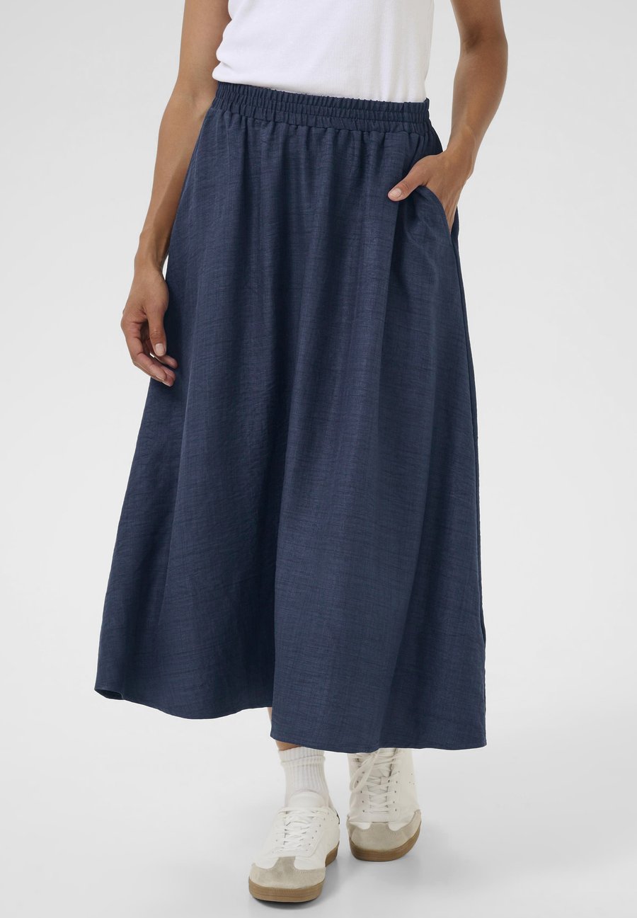 

Юбка Kaffe ELLEN MIDI, Mood Indigocc/Dark Blue