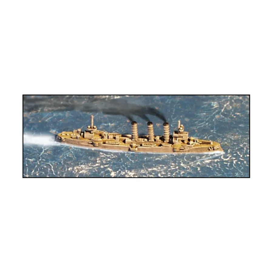 

КЛ Лейпциг, Micronauts - Great War (WWI) German High Seas Fleet - Heavy & Light Cruiser (1:2400)