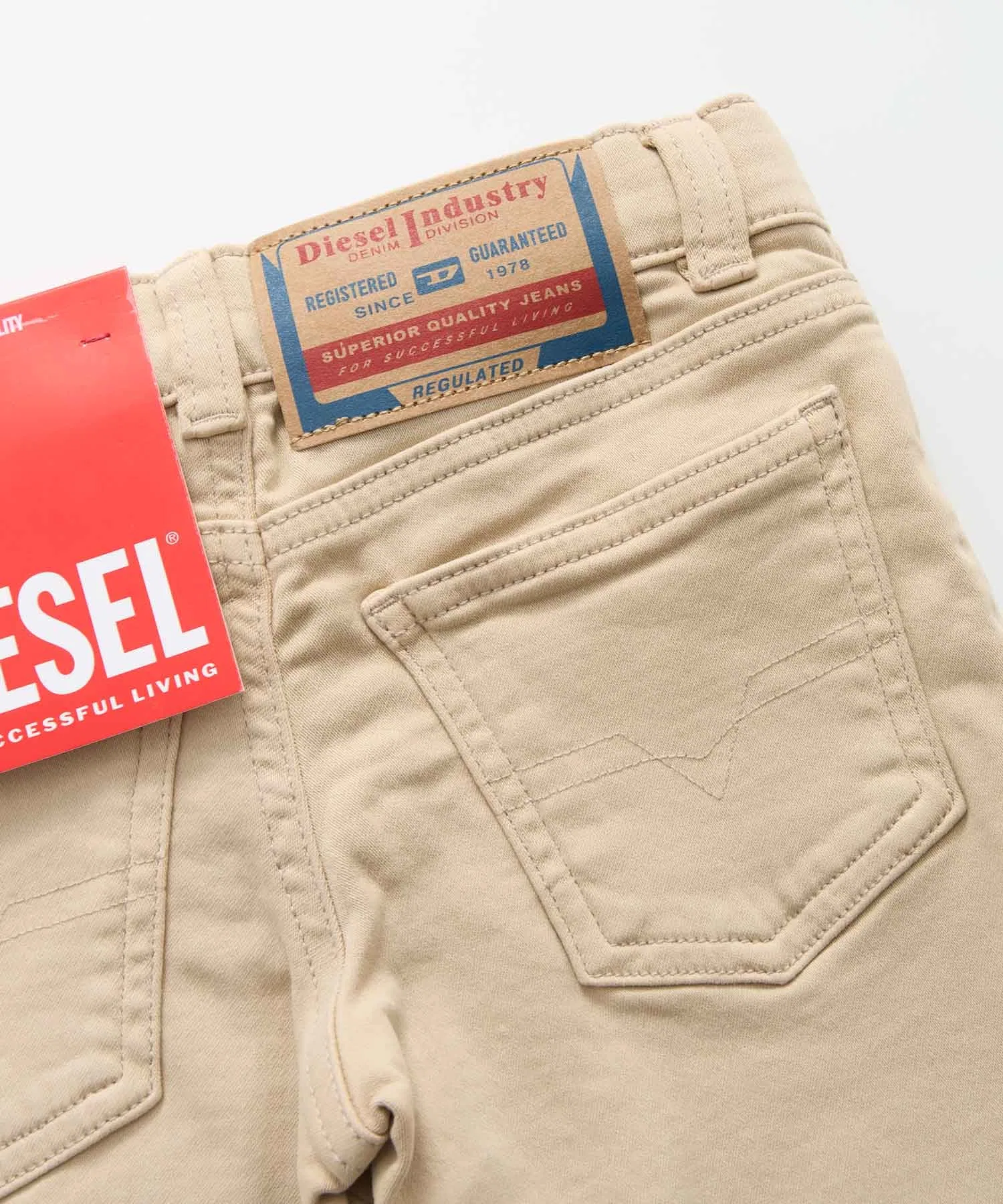 Детские и подростковые джинсовые брюки DIESEL — фото 4