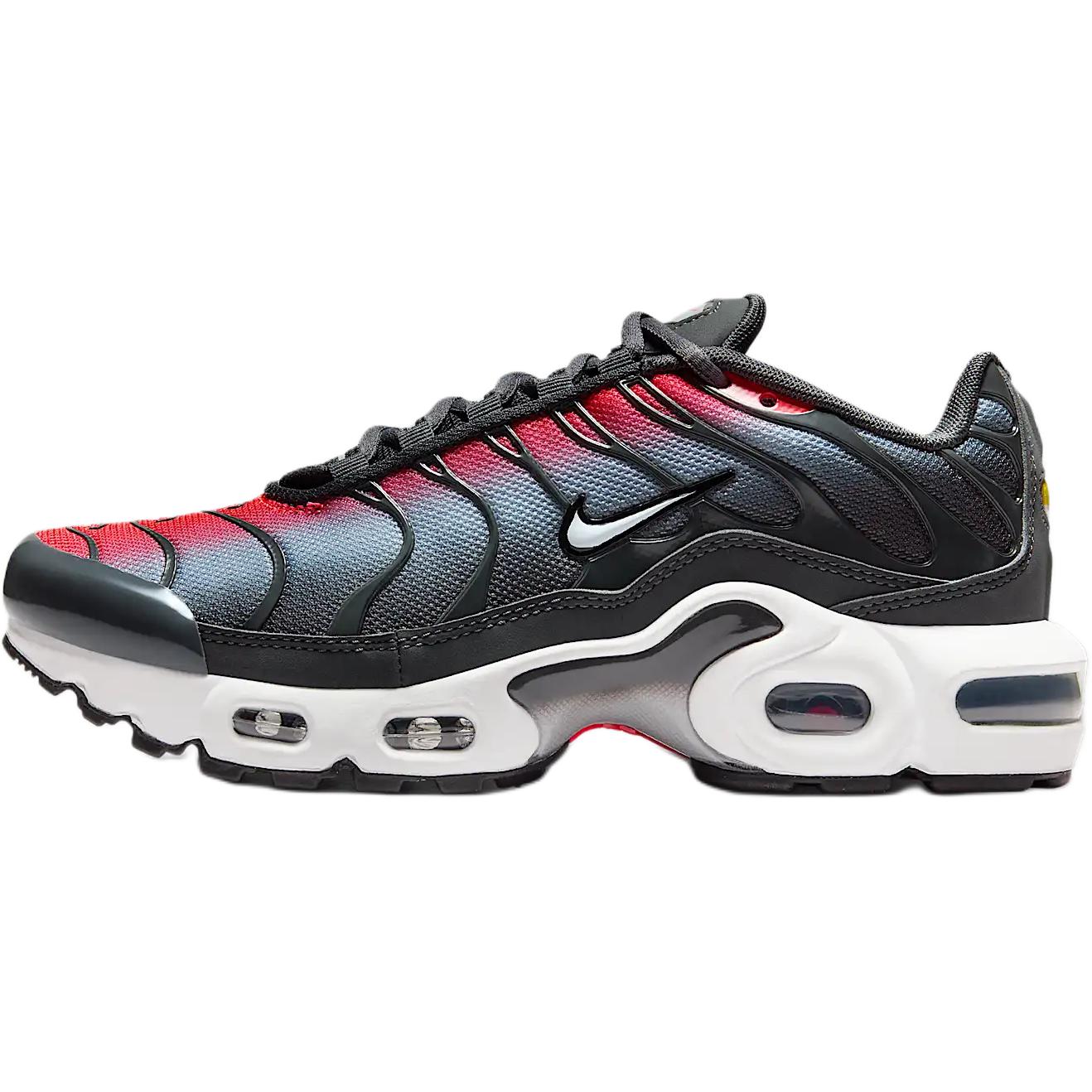 

Кроссовки Air Max Plus Anti Kick с амортизацией и низким верхом для детей и подростков Nike, черный/красный
