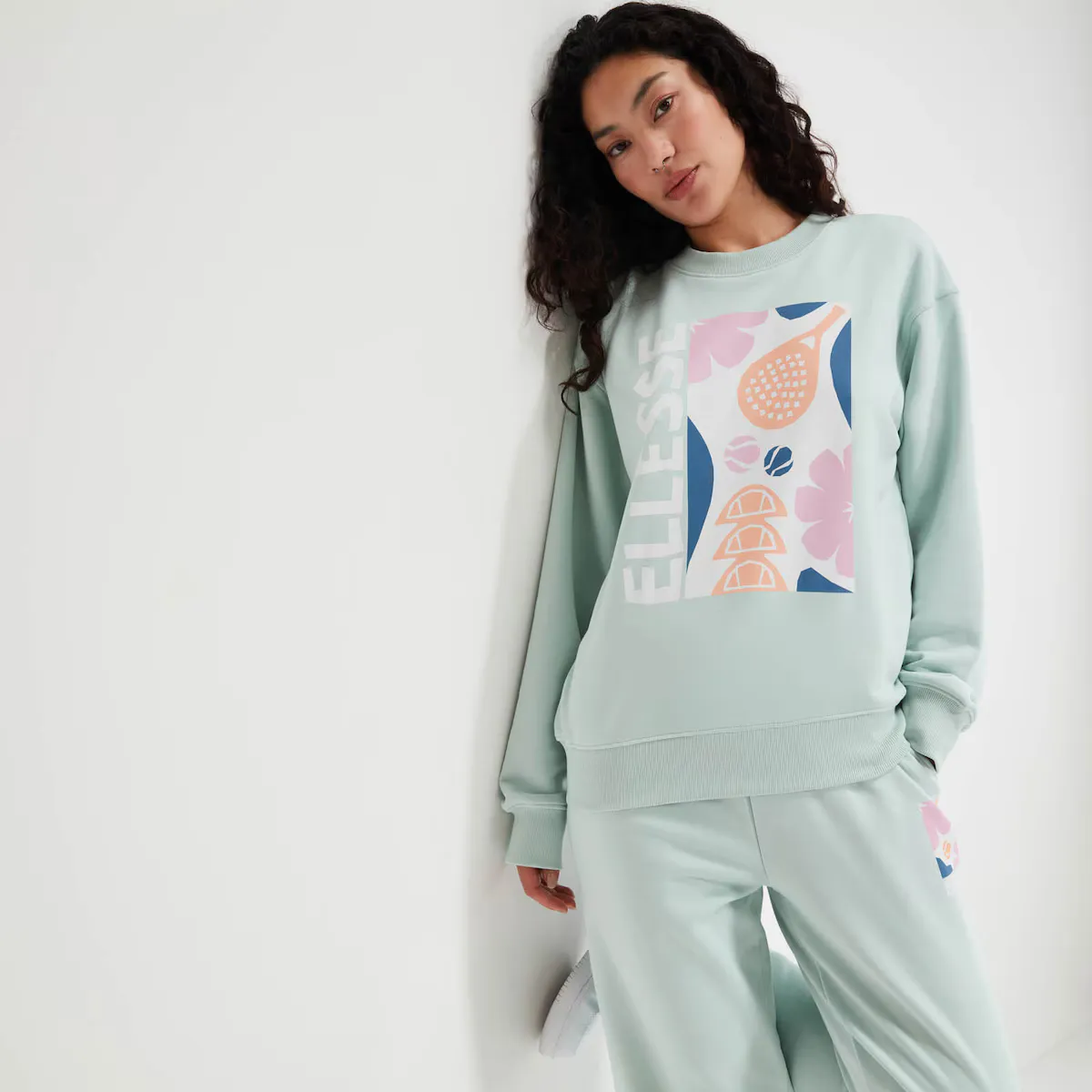 

Толстовка Rosiello Женская толстовка Ellesse, зеленый
