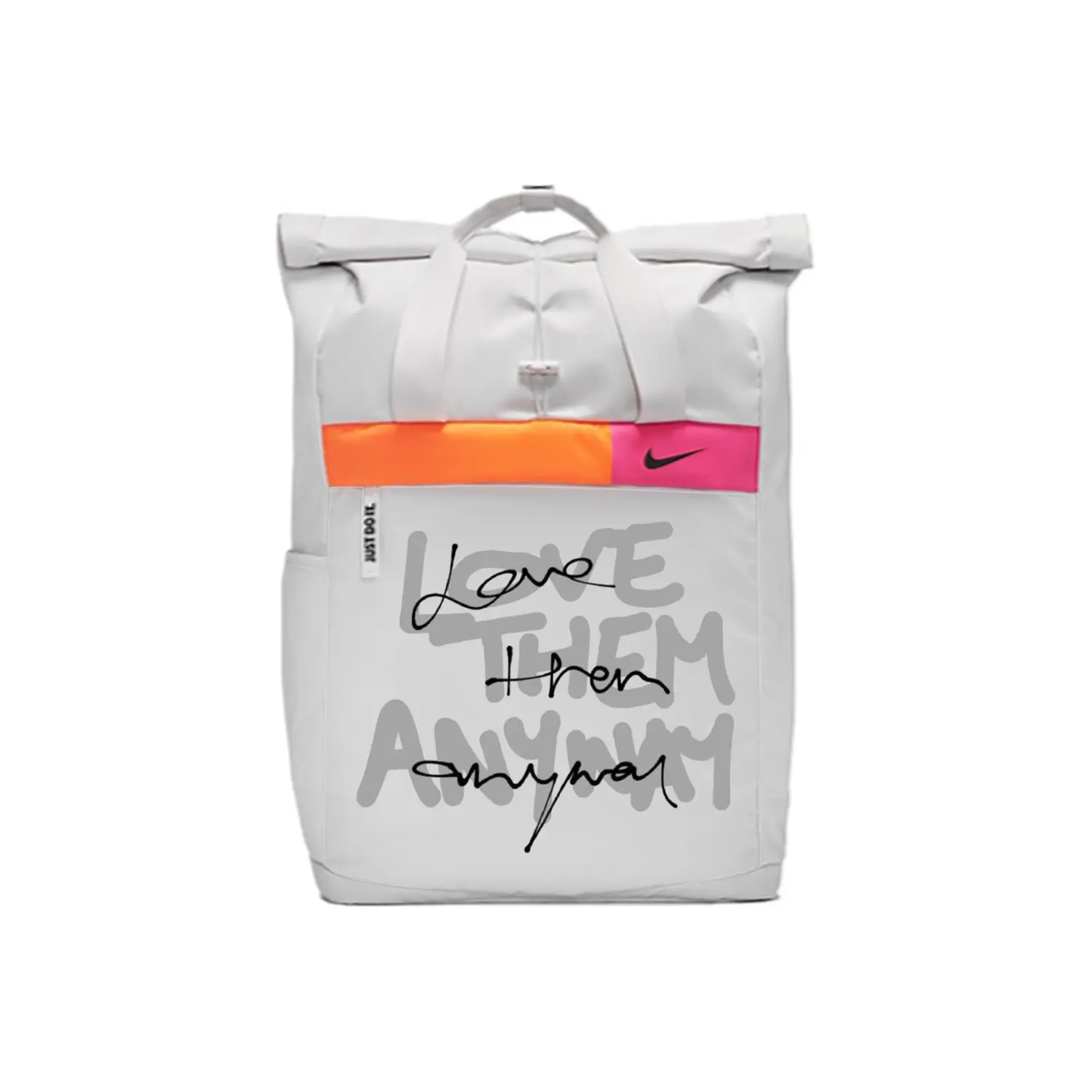 

Nike Рюкзак Love Anyway Amber из ткани унисекс светло-серебристо-серого цвета