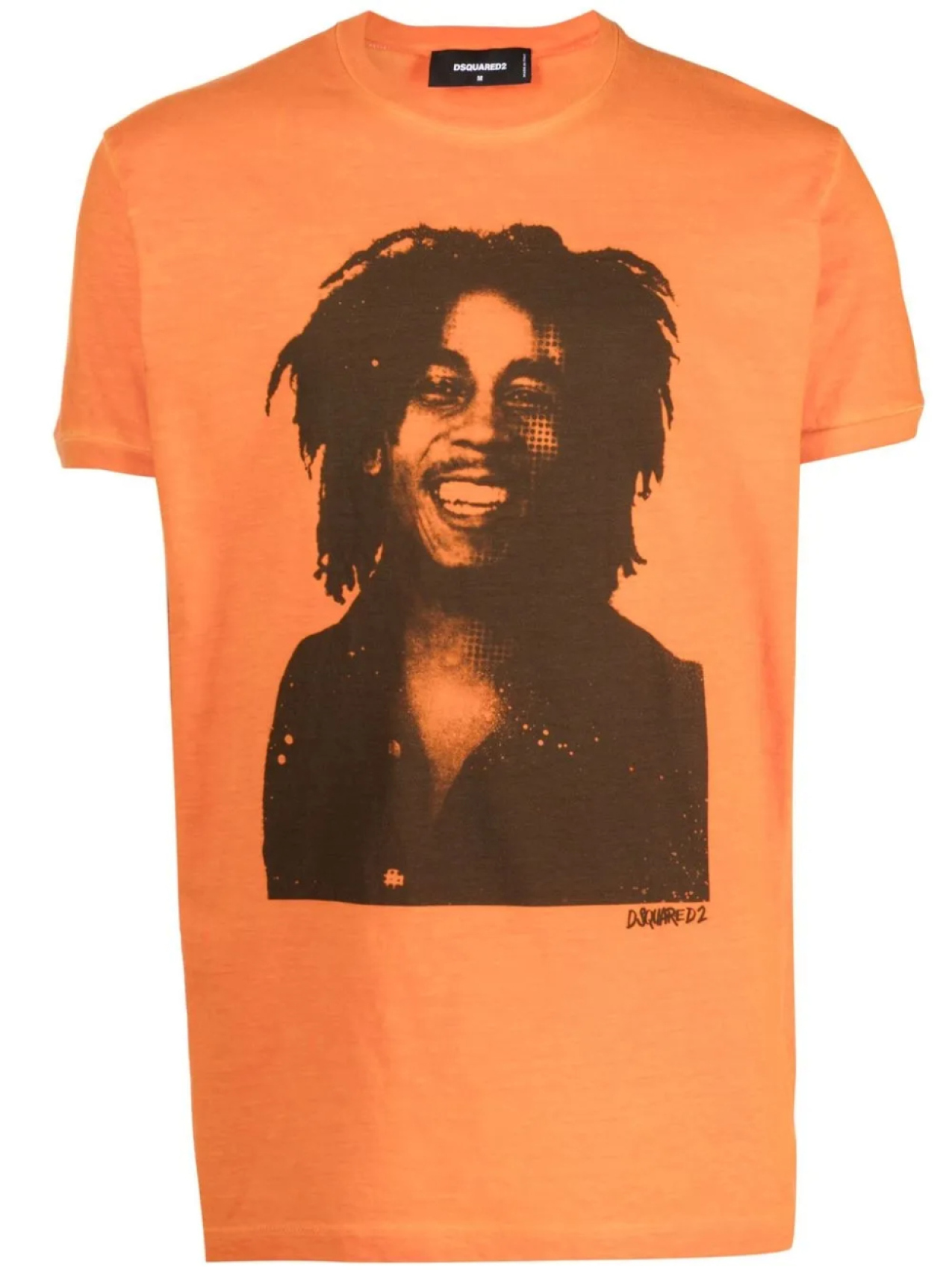 

DSQUARED2 футболка Bob Marley, оранжевый