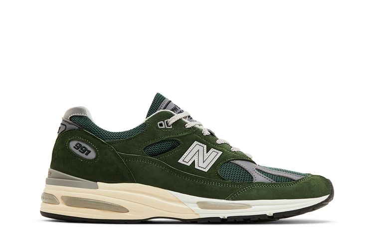 

Кроссовки 991v2 Made in England 'Kombu', зеленый