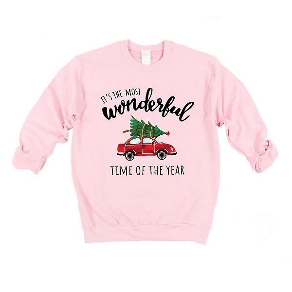 

Свитшот It'S the most wonderful time Simply Sage Market, Light Pink, Зеленый, Свитшот It'S the most wonderful time Simply Sage Market, Light Pink