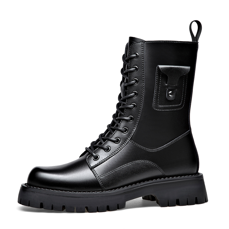

Cachiotti Высокие ботинки Martin мужские черные с мягкой подкладкой, цвет Black Padded
