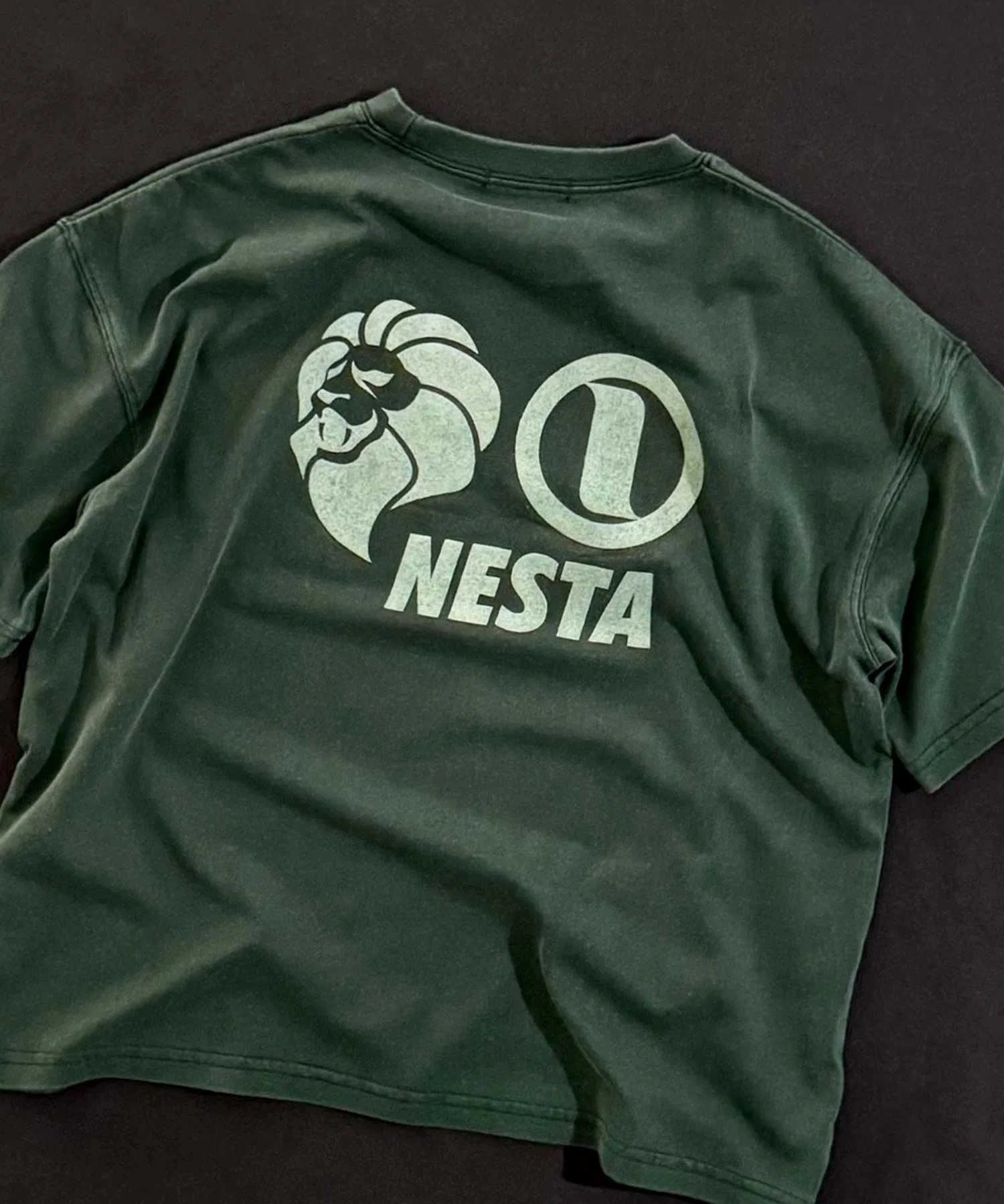 Детская футболка SHISKY оверсайз с пигментной обработкой NESTA BRAND