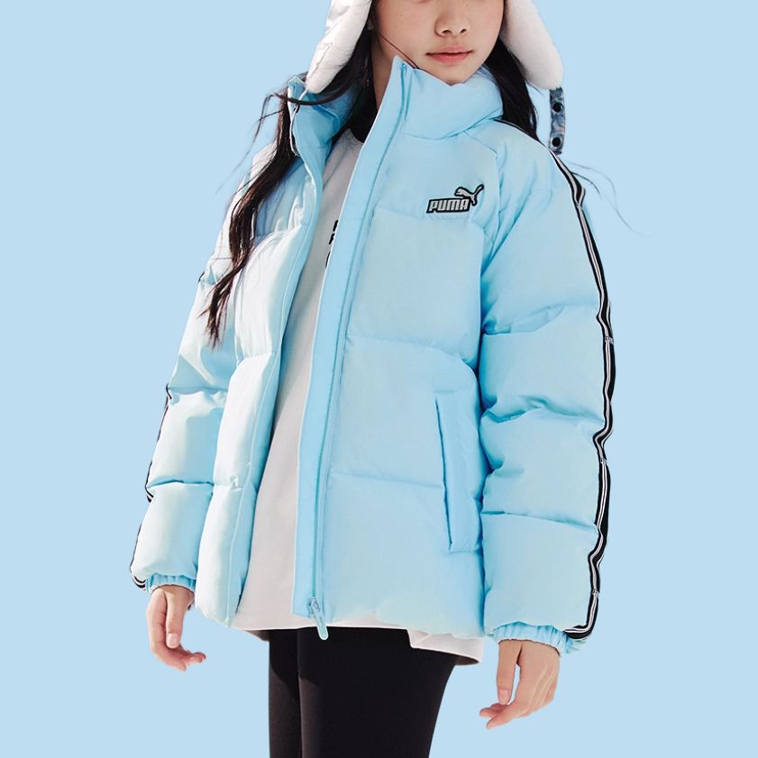 Пуховик Sportstyle Series Kids' PUMA, розовый — фото 3
