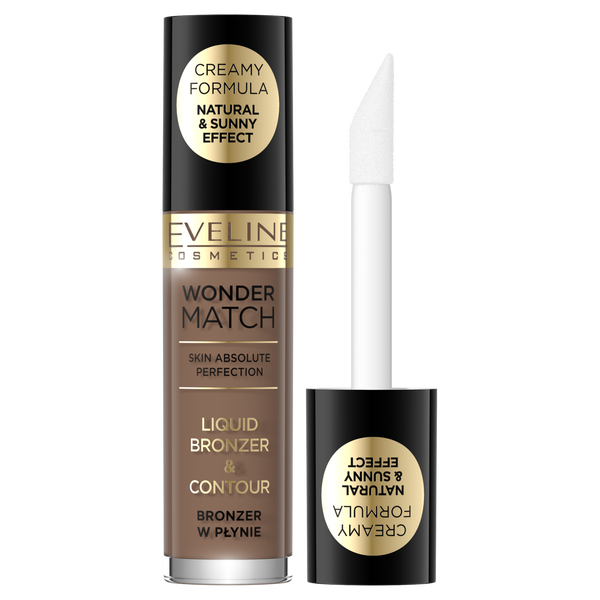 

Жидкий бронзер для лица 02, 4,5 мл Eveline Cosmetics Wonder match, цвет 02