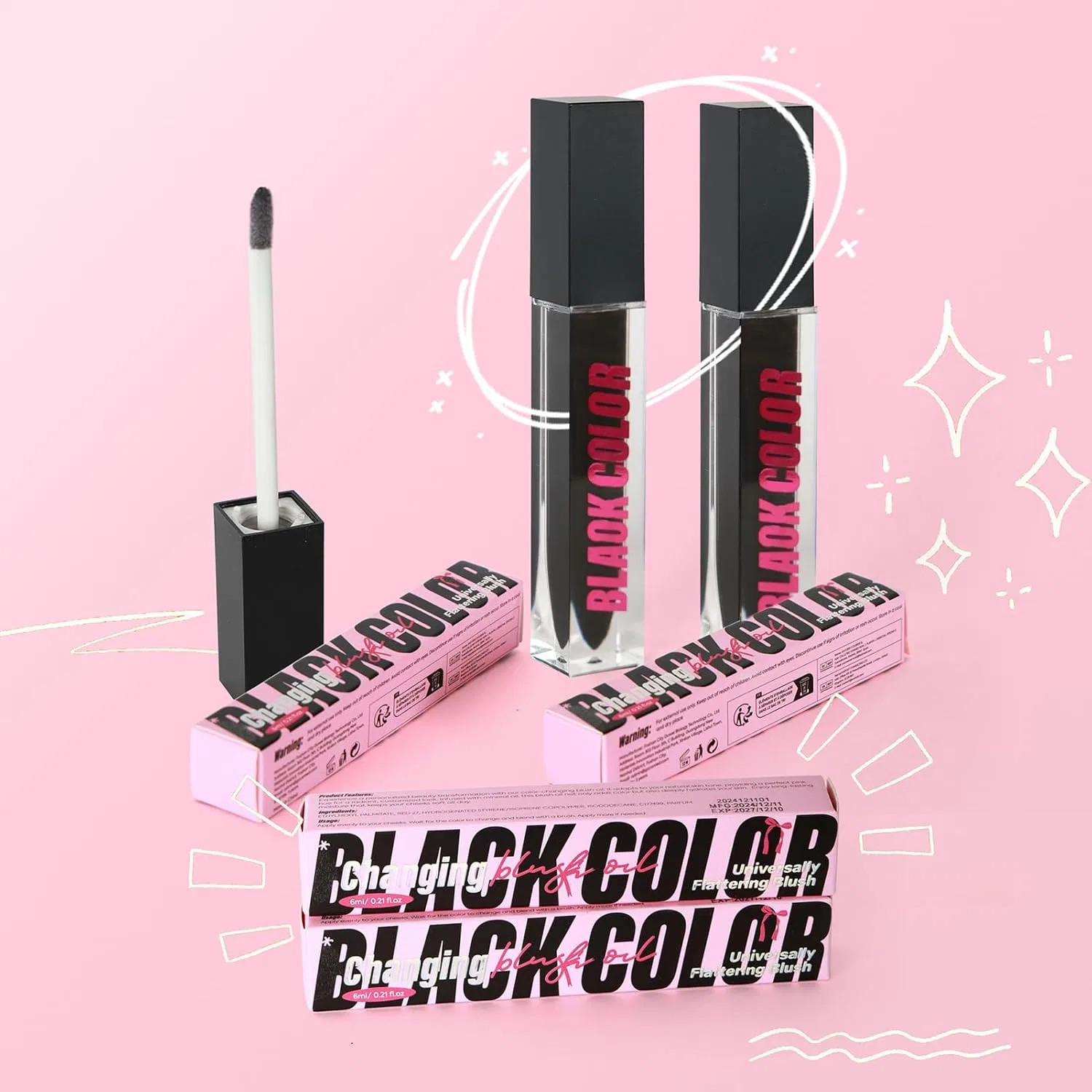 Румяна-тинг Temperature Change Blusher, 5 мл, Silky Cheek Tint — фото 2