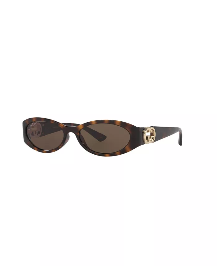 

Женские круглые солнцезащитные очки, GG1660S GC002278 Gucci, коричневый