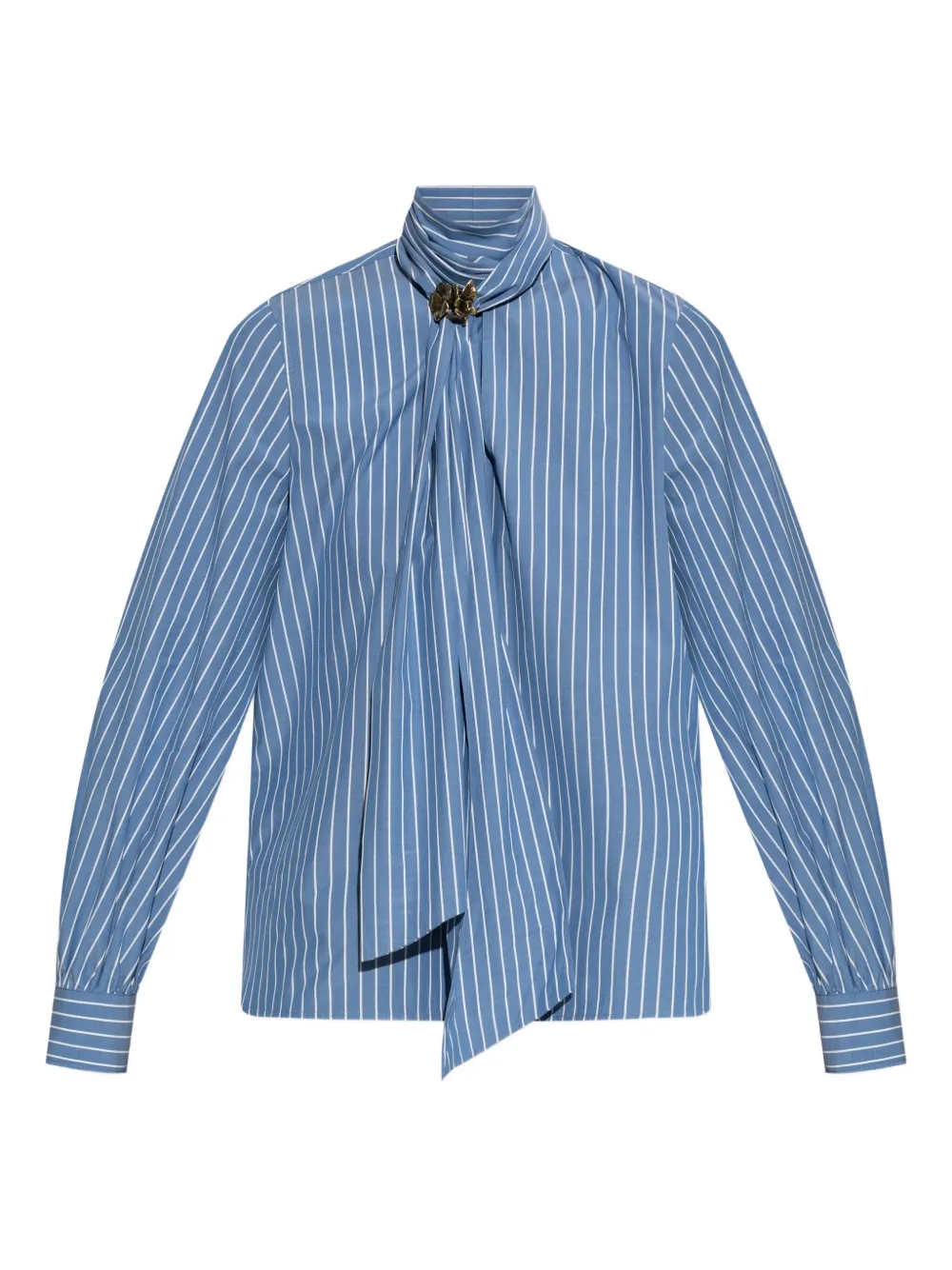 

Блузка Disco в полоску с цветочным декором Max Mara, синий