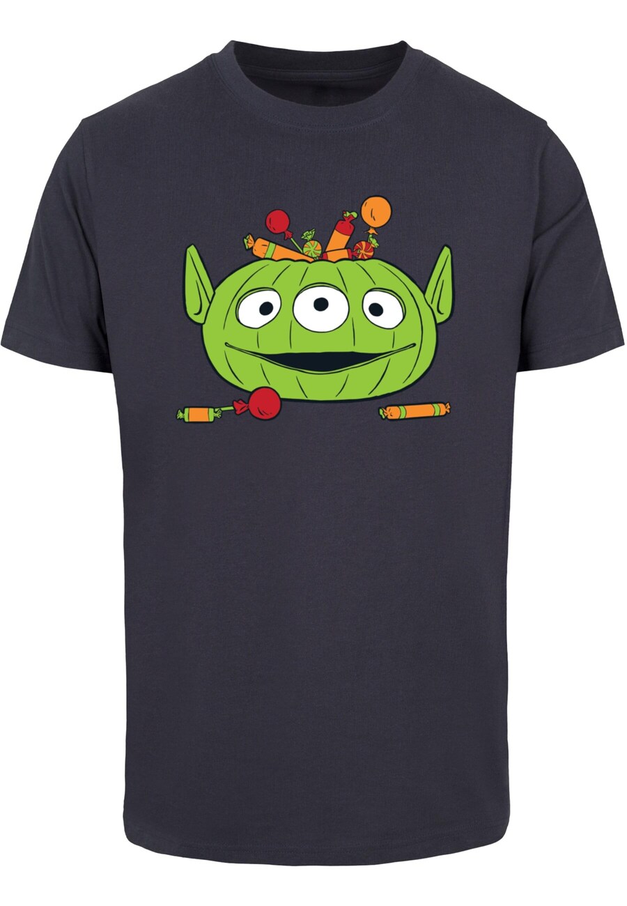 

Классическая футболка ABSOLUTE CULT Shirt Toy Story - Alien Halloween Pumpkin Basket, темно-синий