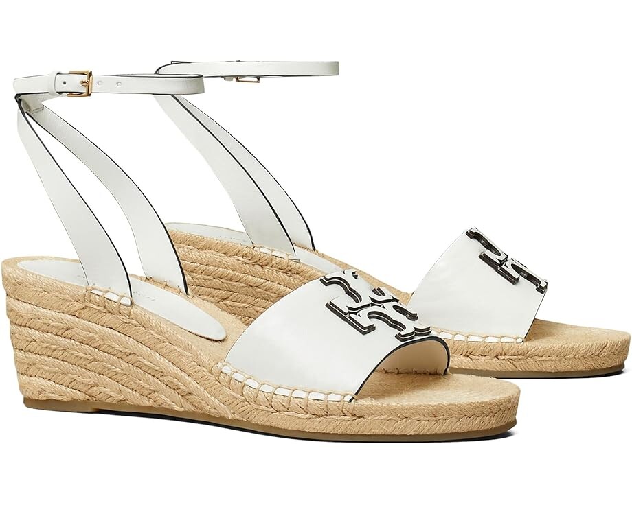 

Туфли Tory Burch 50 mm Ines Wedge Espadrille, цвет Gardenia