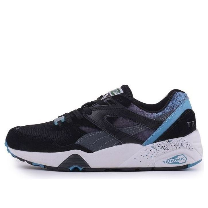 

Беговые кроссовки PUMA Trinomic R698 Low Top Black/White, черный