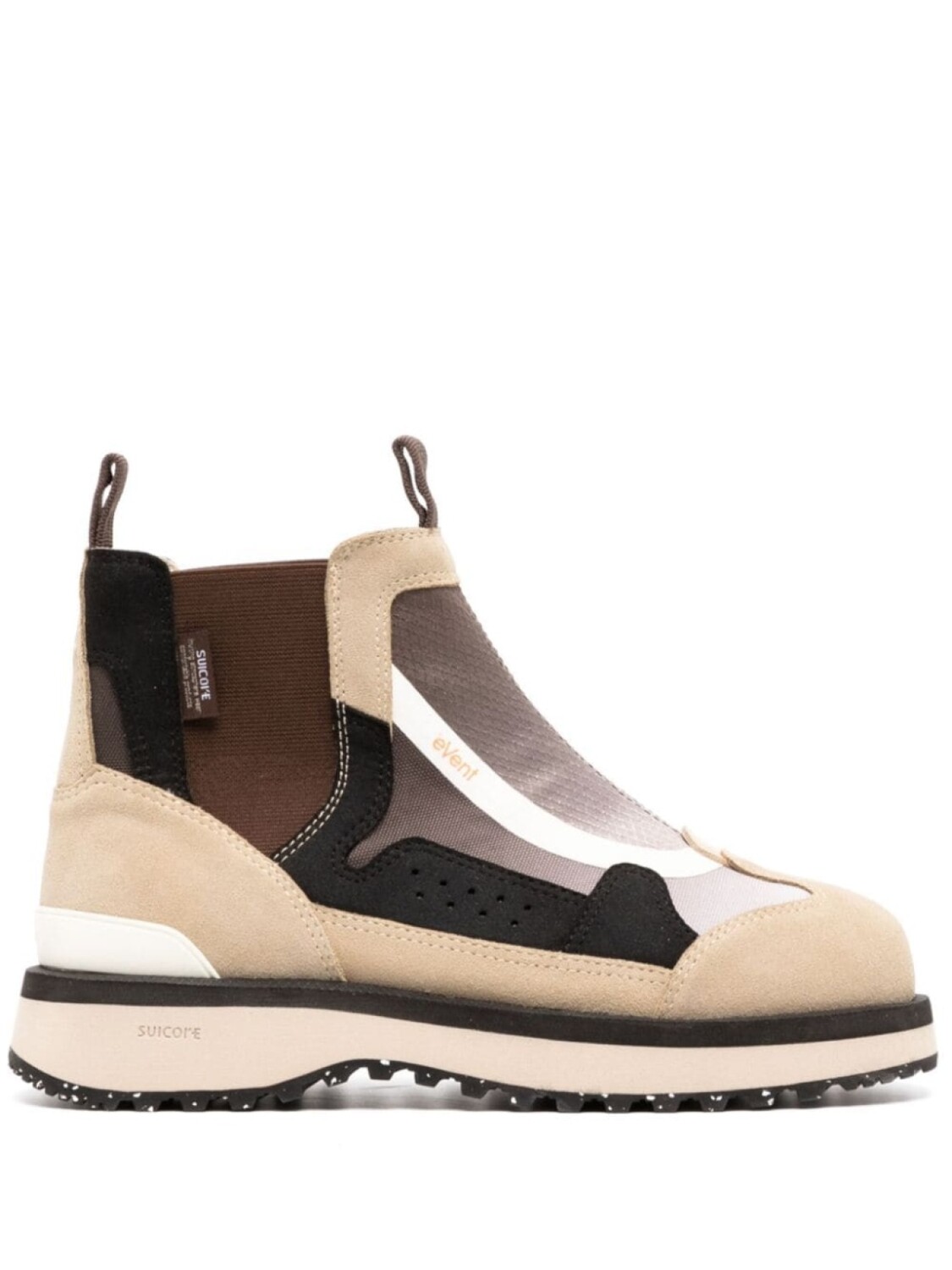 

Suicoke ботинки со вставками, нейтральный цвет