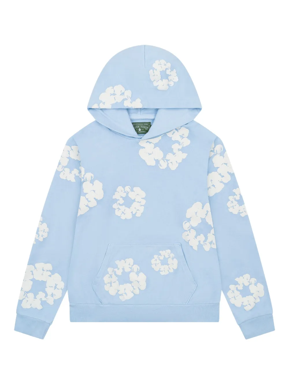 

Худи The Cotton Wreath Denim Tears, синий