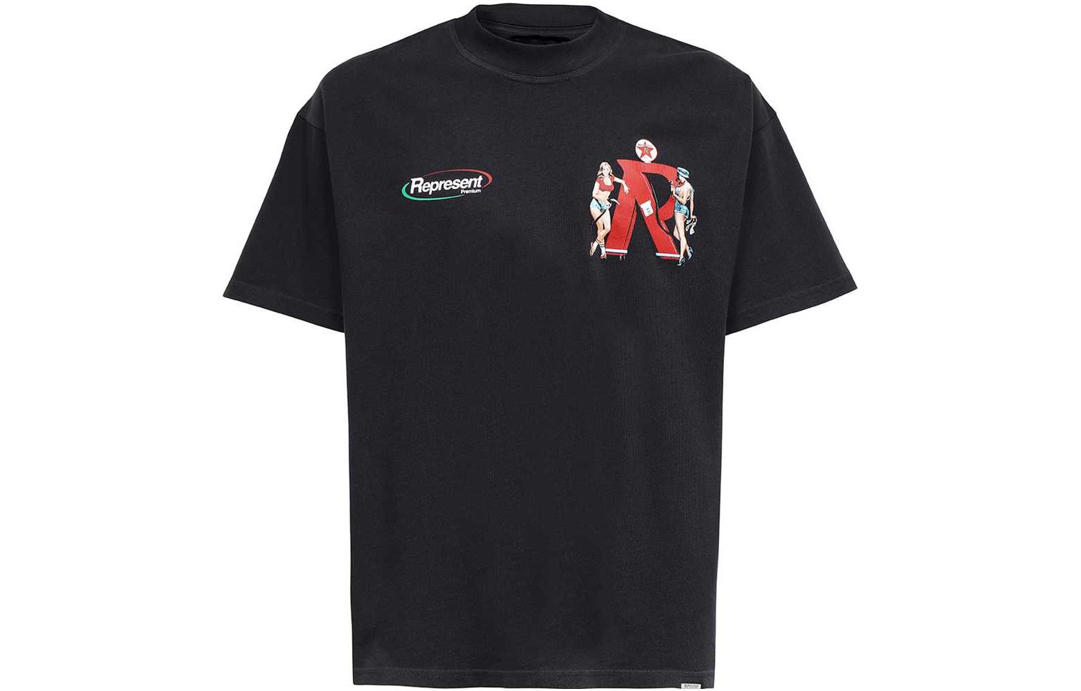 

Футболка мужская черная REPRESENT