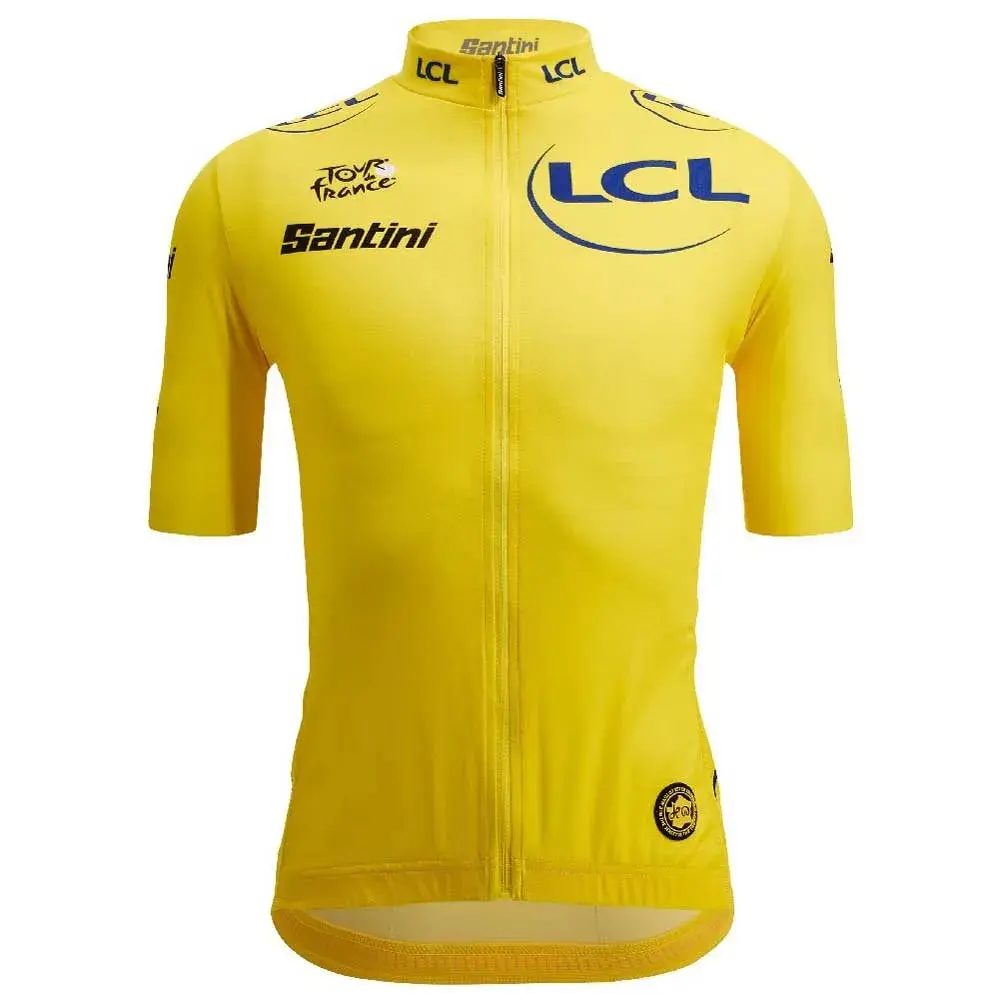 

Джерси Santini Tour De France желтый 2025 short sleeve, желтый