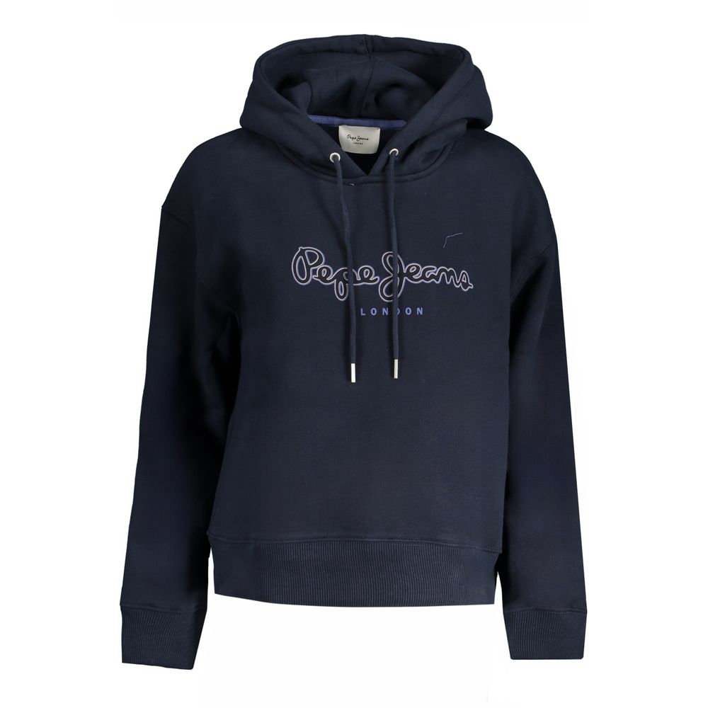 

Синий хлопковый свитер Pepe Jeans