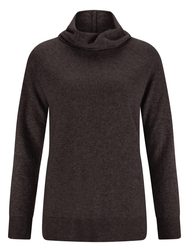 

Водолазка цвета серо-коричневый меланж CASH-MERE.CH