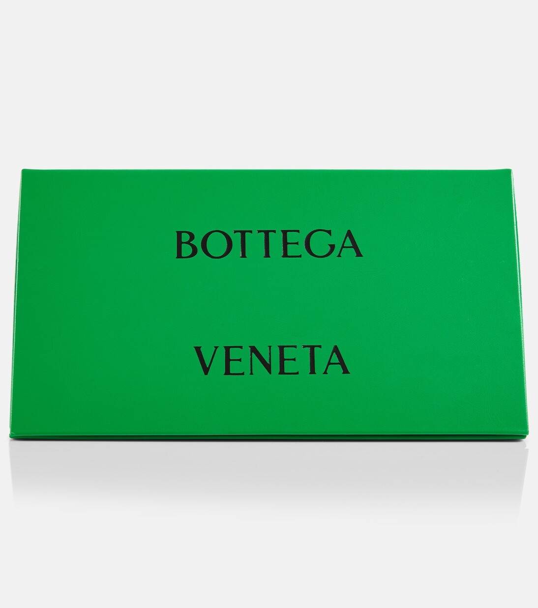Солнцезащитные очки с узлом Bottega Veneta, золото — фото 4