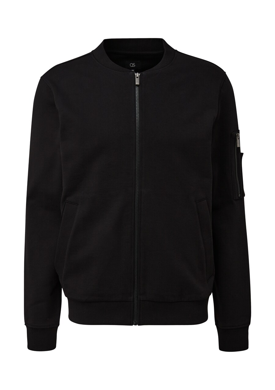 

Куртка на молнии QS Zip-Up Hoodie, черный