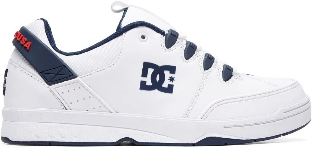 Мужские скейтбордные кроссовки DC Shoes Syntax, белый — фото 3