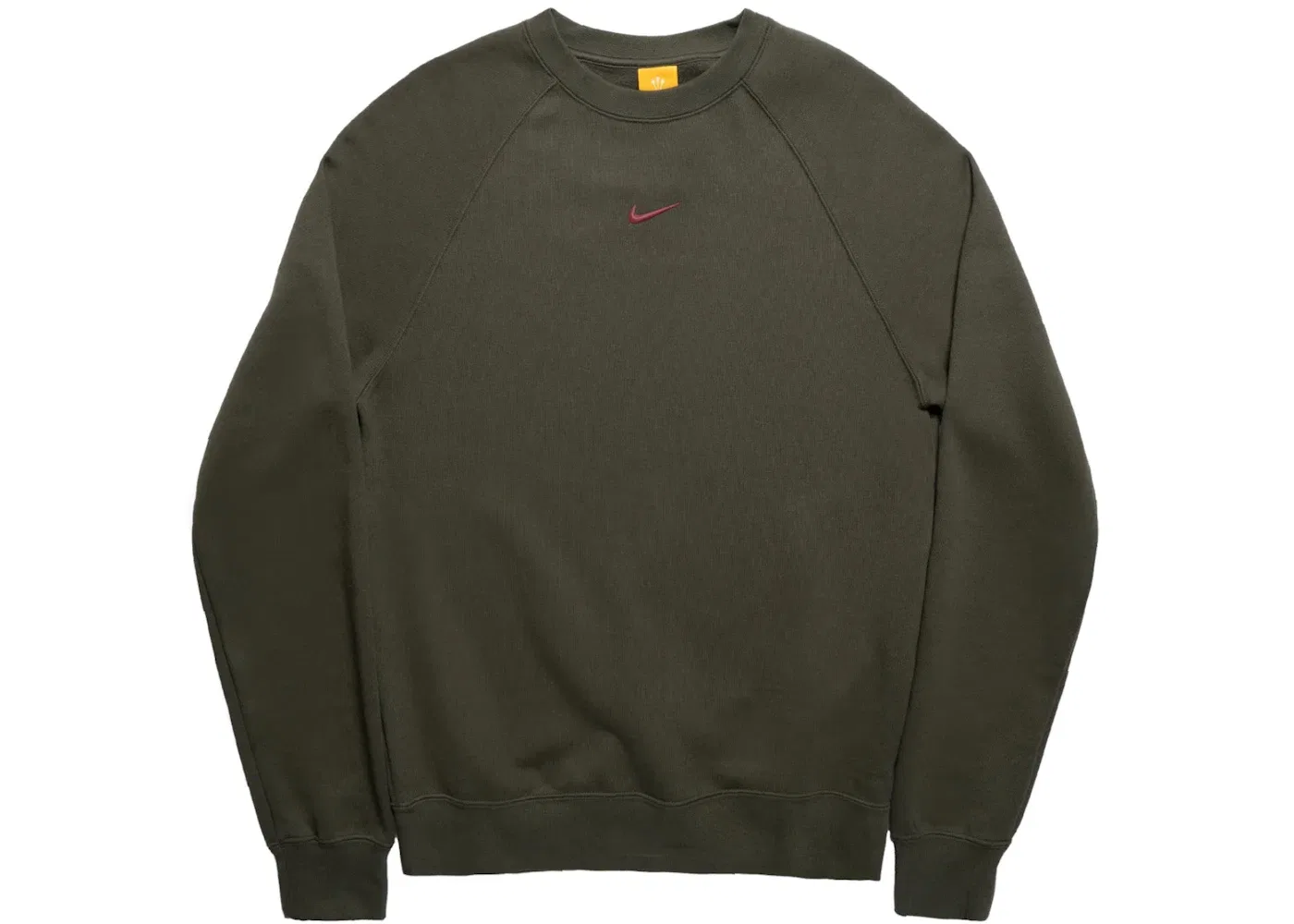 Мужской свитшот с карманами Nike NOCTA Fleece CS Crew Cargo Khaki, Cargo Khaki