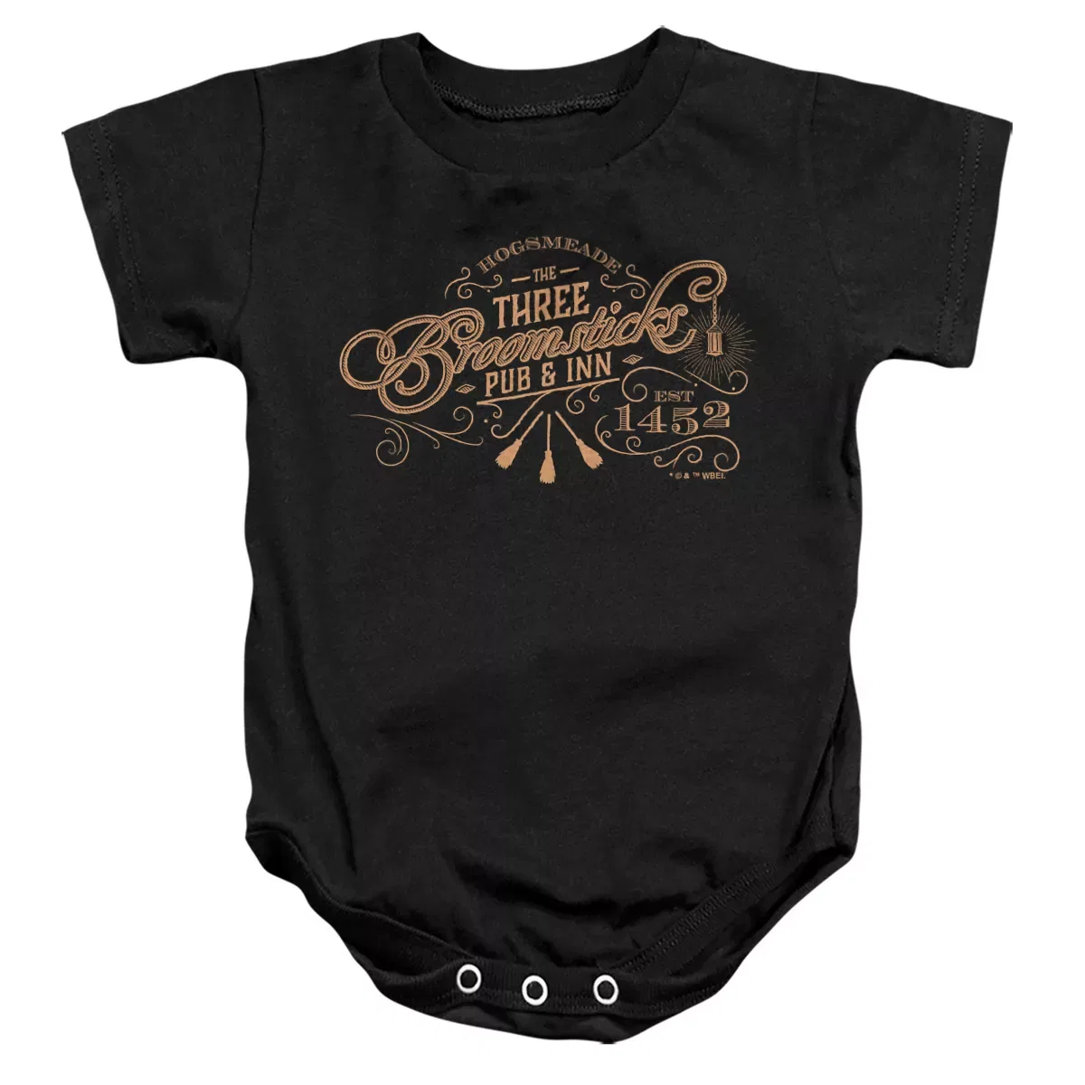 Детское боди с коротким рукавом Harry Potter, Black