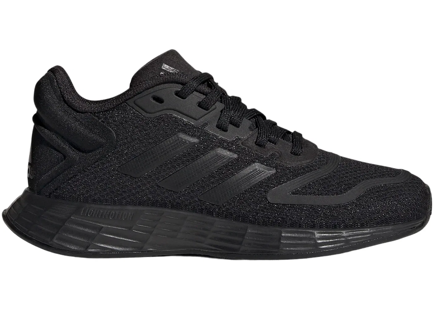 Детские кроссовки для бега с сетчатым верхом Adidas Duramo 10, Core Black Core Black Core Black