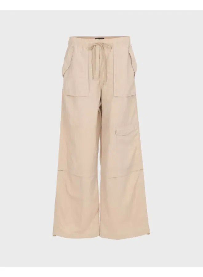 Брюки карго мягкие комфортные Zara, папайя